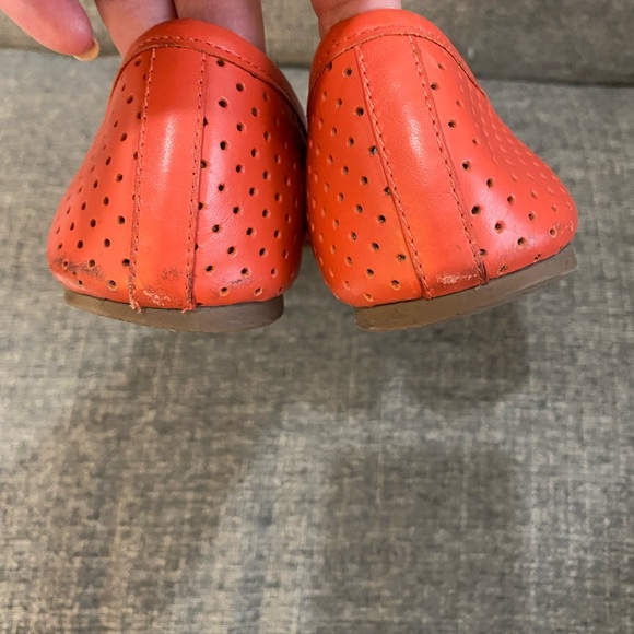 Tory Burch Perforated Reva Ballet Flat Women Size 7 - Picture 5 of 9